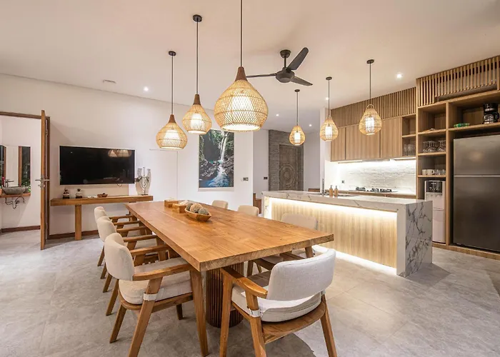Modern 4Br Villa Canggu, Rice View, Ac *