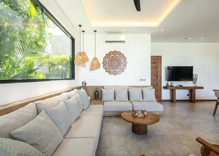 Modern 4Br Villa Canggu, Rice View, Ac Casa de Férias Canggu