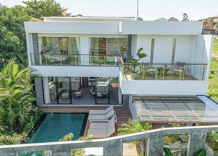 Casa de Férias Modern 4Br Villa Canggu, Rice View, Ac